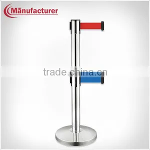 Airport Retractable Queue Management Pole Stanchions for Sale thumbnail-1