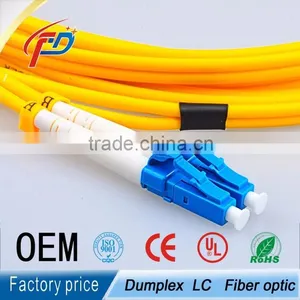 Duplex 2 Cores FC/ups-LC/ups Fiber Optic Patch Cord Price per Meter thumbnail-2