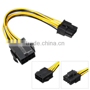 PCIe 8pin Male to 8 Pin Female PCI Express Power Extension Cable for Video Card thumbnail-1
