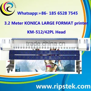 China Factory Supply 3.2meter Konica Head Solvent Printer With KM/512/42PL/14PL thumbnail-1