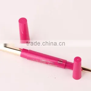 Music Flower Dual Purpose Lipstick&Lip Liner 12 Colors Waterproof Long Lasting Bright Colorful Lipstick Stick Set thumbnail-6