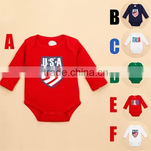 Hot Sale High Quality Newborn Christmas Baby Romper Blank thumbnail-6