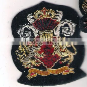 Hand Embroidered Badges , Emblems ,Crest , Insignias , Patches thumbnail-1