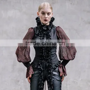 Devil Fashion 2015 Latest Ladies Gothic Shirt SHT00203 thumbnail-1