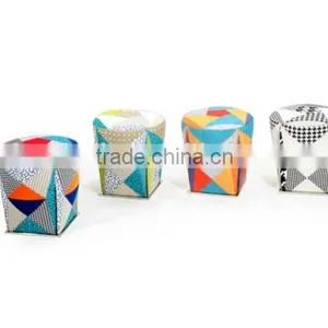 Ethnic Patchwork Stools thumbnail-5