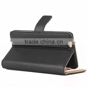 Factory Book Excellant Fold Flip Real Leather Cover Case for Apple IPhone 6 Plus 5.5' Inch thumbnail-1