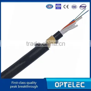ADSS Fiber Optic Cable for Telecommunication ( 12 Cores Single Mode Fiber Optic Cable With 200m Span) thumbnail-1