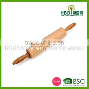 High Quality Rubber Wood Rolling Pin Wholesale thumbnail-1