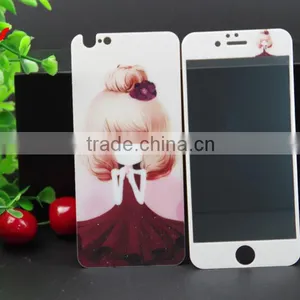 9H 3D Full Cover Mobile Phone Screen Protector Color Tempered Glass Screen Protector for Iphone 6 thumbnail-5
