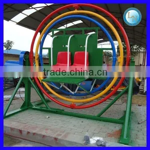 Thrilling New Products! High Quality 2seats Amusement Human Gyroscope Ride for Sale thumbnail-5