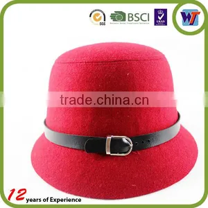 High Quality Wool Cap Felt Available Fedora Feather Hats For Sale Cheap Made In China thumbnail-5