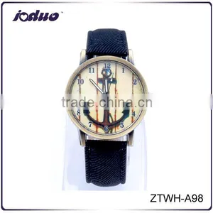 Wholesale Cheapest Price Retro Anchor Watch Design thumbnail-1