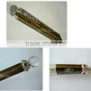 Tiger Eye Healing Wand thumbnail-1