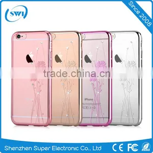 Mobile Phone Bling Crystal Diamonds Shell For IPhone 6 6S Plus thumbnail-1