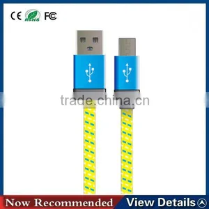 China Wholesaler Mobile Phone Cable Accessories LOOP 1m Colorful Tpe Sync Data Micro Usb Cable For Samsung thumbnail-1