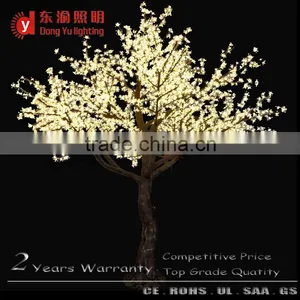 3.0 Meters Height Purple Light Cherry Blossom White Trunk Led Decorative Flower Tree thumbnail-2