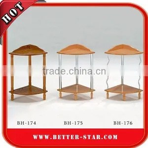 Modern Corner Shelf, Home Corner Shelf, Living Room Corner Shelf thumbnail-1