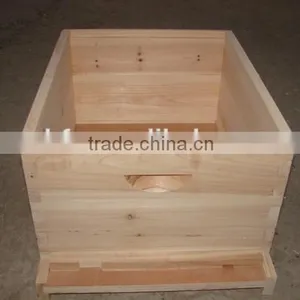 Full Set Langstroth Beehive Include Outer Cover+inner Cover+honey Supper+deep Hive Body+bottom Board and Bee thumbnail-2