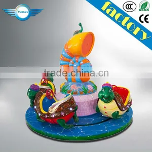 Sea Turtle 4seats Carousel Cheap Kida Carousel for Sale/seats Carousel/carousel Horses/mini Carousel/small Carousel for Sale thumbnail-1