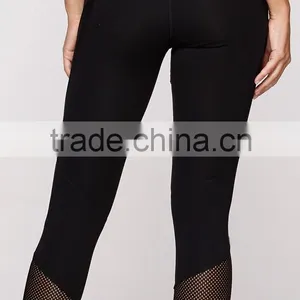 Kiteng High Performance Mesh Insert Stretch Leggings Office In United States (USA)Small Minimum thumbnail-2