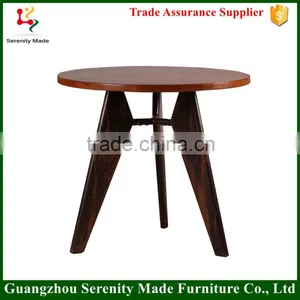 2016 Modern Wooden Industrial Coffee Table With Metal Legs thumbnail-1