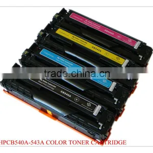 Color Toner Cartridge Compatible for HP CB 540A-CB 543A Color Toner With High Quality thumbnail-1