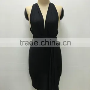 Bonvatt Sexy Mini Dress With Belts Women Fahion Dress 2017 thumbnail-4