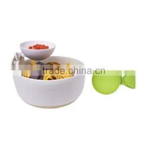 Small Food Round Dip Clip Sauce Cup Plastic Clip thumbnail-2