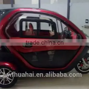 2017 Best Selling Elderly Three Wheel Passenger Car /Three Wheel Electric Mini Car thumbnail-5