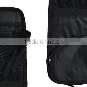 Black Vehicle Car Multi Side Pocket/Seat Pocket Storage Organizer Hanging Bag Collector Holder thumbnail-6