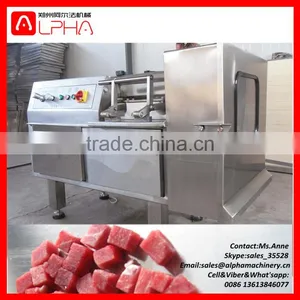 High Quality Meat Cube Cutting Machine/meat Cubing Machine/meat Dicing Machine thumbnail-1