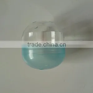 Professional Full Opening Plastic Empty Capsule Round Transparent Toy Capsules thumbnail-2