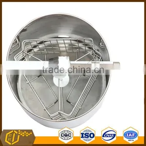 2016 Top Quality 3 Frames Stainless Steel Manual Honey Extractor With Red Legs thumbnail-2
