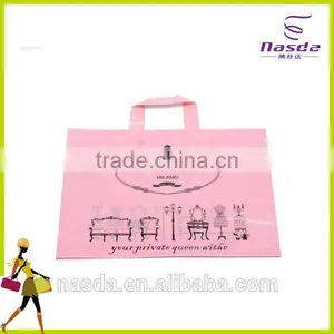 Custom Printed Logo Gift Plastic Bag for Shopping and Fashion Packaging Custom Plastic Bag thumbnail-1