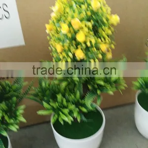 Hot Sale Artifical Bonsai for Colorful Flower With Nylon Cloth and Plastic Material thumbnail-2