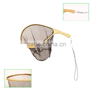 Wooden Fishing Landing Net, Hand Net Hot Sale thumbnail-1
