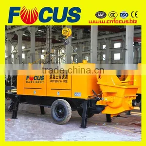 Hbt Series Trailer MountedConcrete Pump With Electric or Diesel Power Manufacturer thumbnail-1