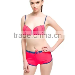 2017 High Quality Hot Sexy Sweet Women Sexy High Waist Woman Swimwear thumbnail-6