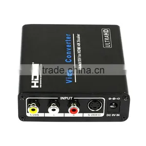 AV/SV to HDMI 4Kx2K@60Hz Output Scaler Converter Box thumbnail-1