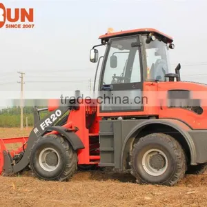 Qingdao Everun Compact Wheel Loader ER20 New Agricultural Machines With CE Approved For Sale thumbnail-6