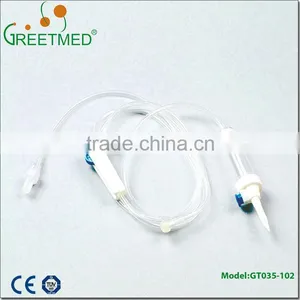 Pvc Tube Pediatric Infusion Set With Burette thumbnail-6