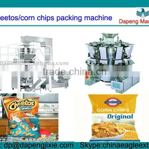 Cheetos/corn Chips Packing Machine With Ten Heads Weighters thumbnail-1