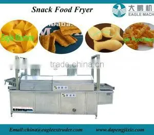 High Quality Continuous Automatic Nik Naks Frying Machine thumbnail-1