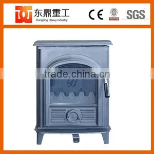 Cast Iron Free Standing Indoor & Outer Door Wood Fireplace With Good Quality thumbnail-1