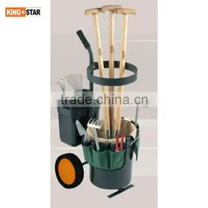 Plastic & Steel Garden Cart thumbnail-1