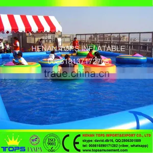 Large Giant Square Plastic Indoor Outdoor Inflatable Pool thumbnail-4