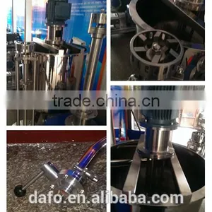 High Sheared Vacuum Homogenizing Emulsifier/dispersing Emulsifier Homogenizer Mixer thumbnail-3