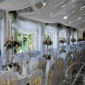 Wholesale Wedding Square Tent With Aluminum Pipe and Drape thumbnail-1