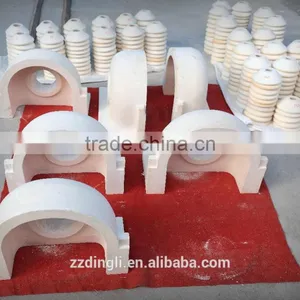 Refractory Orifice Rings, Tubes, Spouts, Plungers for Glass Furnace Gob Feeder Machines thumbnail-5