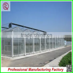 Cheapest Price PC Board Agricultural Greenhouses With Hydroponic System thumbnail-3